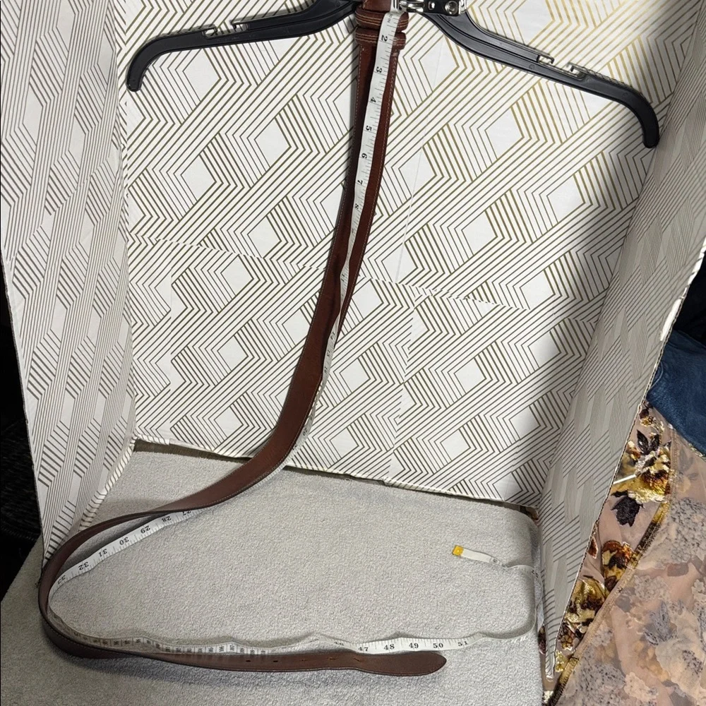 Columbia Brown Leather Belt men’s size 44 double‎ loop